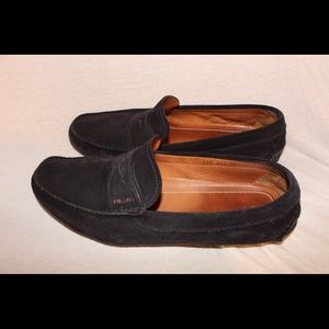 Prada Men’s Shoe- Blue Suede